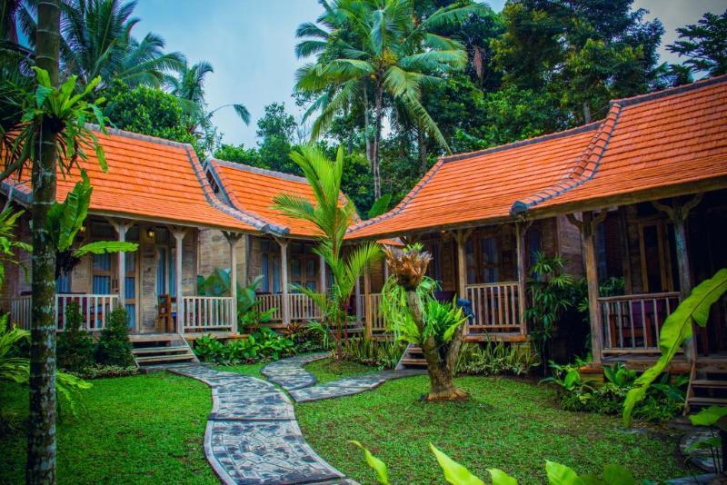 De Umah Bali Eco Tradi Home Bangli Exterior foto