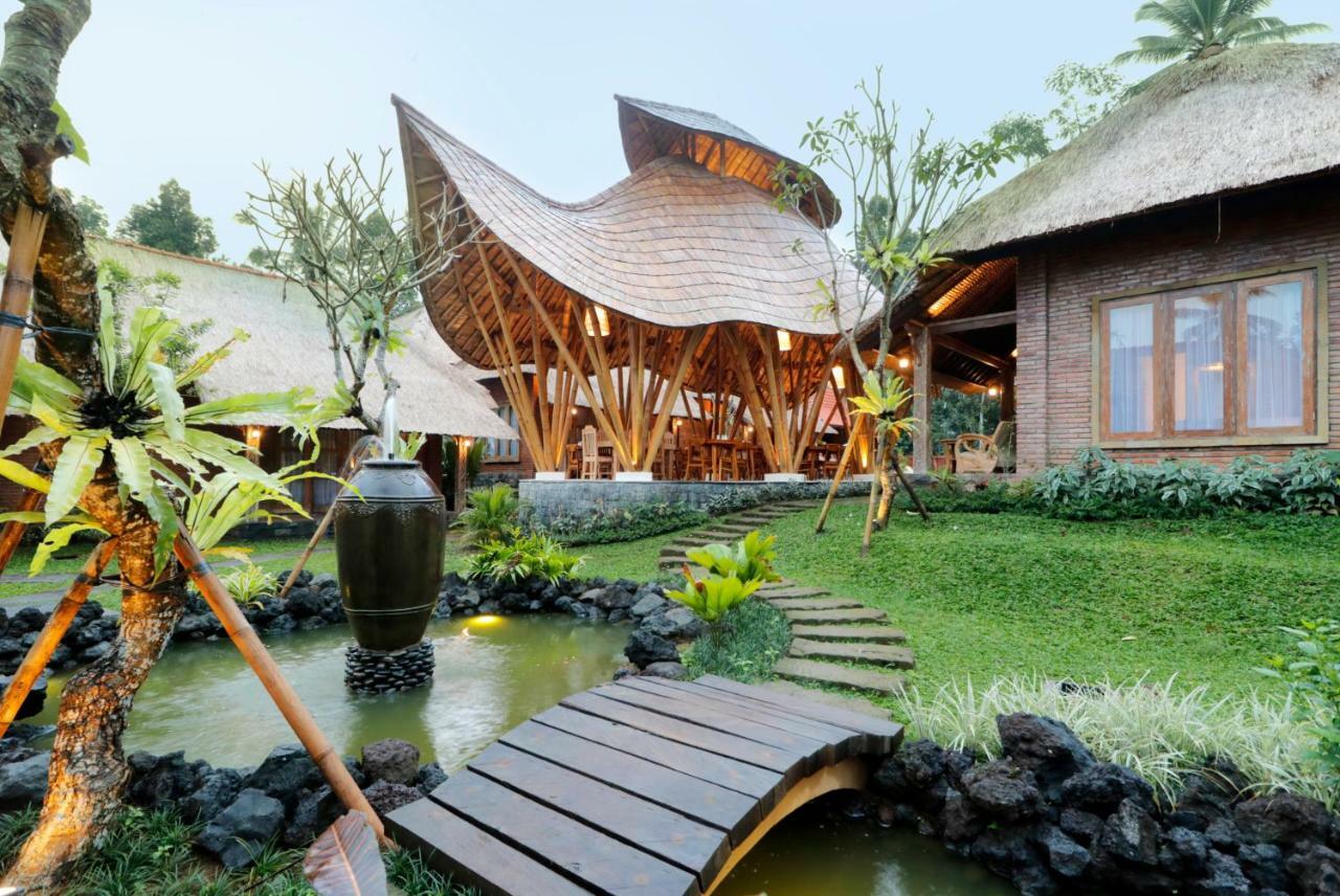 De Umah Bali Eco Tradi Home Bangli Exterior foto
